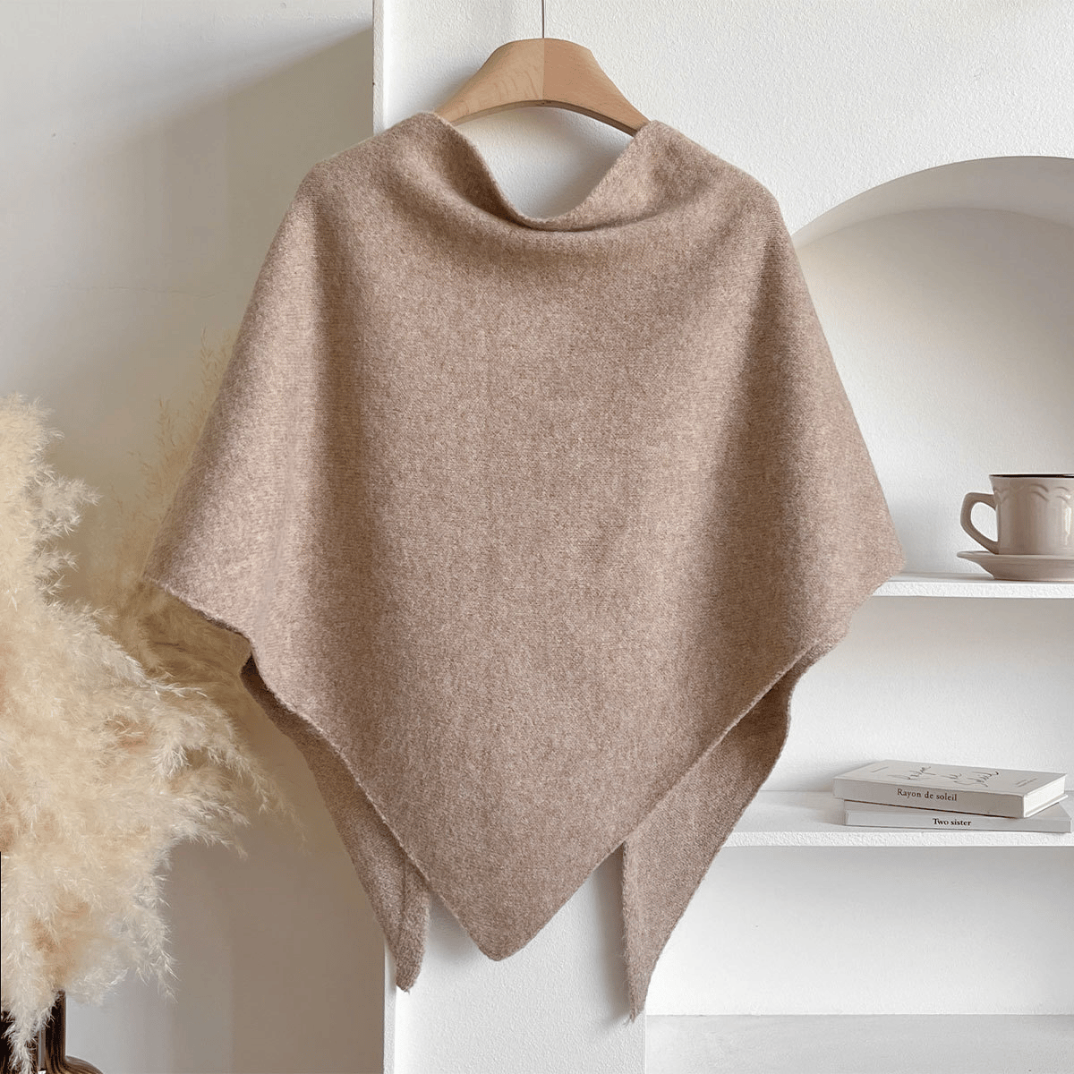 ✨Women's Solid Color Cashmere-Like Scarf Shawl – Soft & Stylish Wrap for Daily Wear, Office & Outdoor | Versatile Fall/Winter Accessory in Multiple Colors!🍂