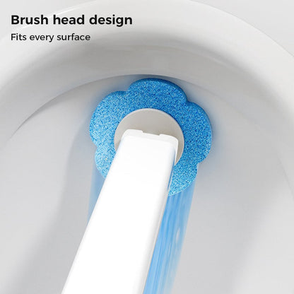 💥Big sale💥 ⏳Disposable Toilet Cleaning System💧Wall-Mounted Toilet Brush with Refillable Cleaning Pads, Effortless Deep Cleaning & Hygienic Bathroom Solution!🚽
