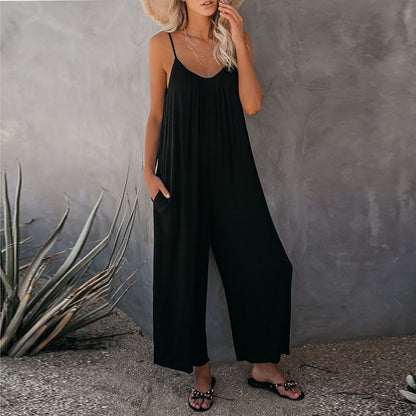 HOT SALES 49% OFF🔥Ultimate Flowy Jumpsuit with Pockets✨Buy 2 Extra 10% OFF