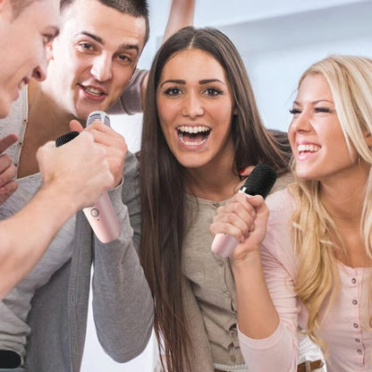 💥Big sale💥Mini Karaoke Machine with Wireless Microphones