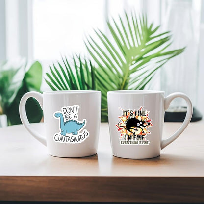 ✨130 Pcs Funny Meme Stickers Set – Hilarious Saying & Cartoon Decals for Laptops, Water Bottles & Gifts | Hot Seller for Humor Lovers!😂